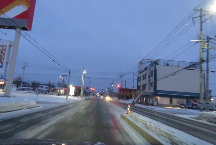 webnews今朝の北見/とん田通り、南大通り交差点