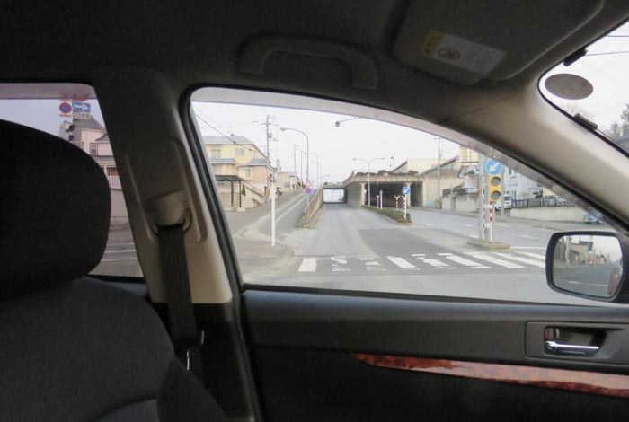 webnews今朝の北見/東9丁目歩道橋の交差点から左