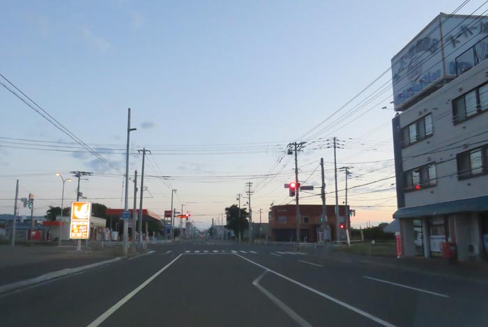 webnews今朝の北見/とん田通り、南大通り交差点