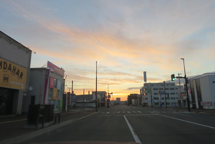 webnews今朝の北見/本町の北4条通り交差点