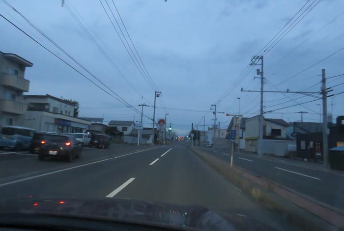 webnews今朝の北見/とん田通り、南大通り交差点から国道39号方向