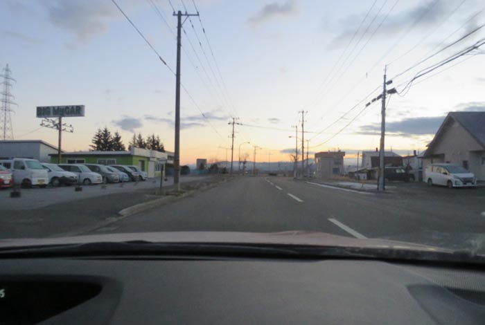 webnews今朝の北見/末広町の南岸通り