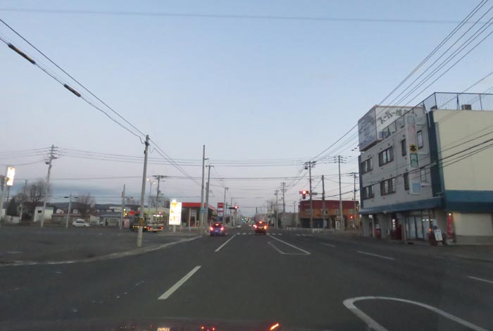 webnews今朝の北見/とん田通り、南大通り交差点