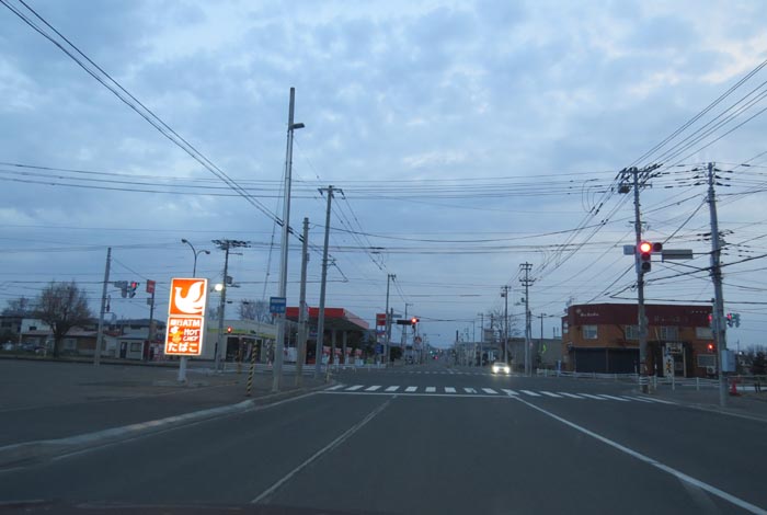 webnews今朝の北見/とん田通り、南大通り交差点