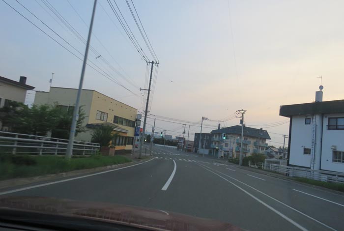 webnews今朝の北見/無加川橋を渡り南大通り交差点方向