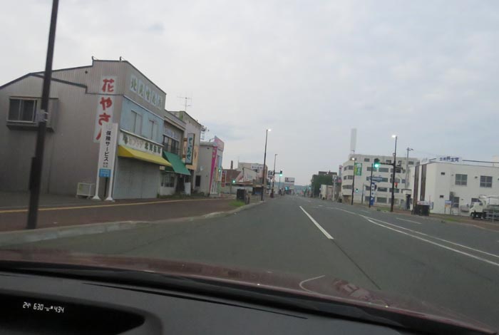 webnews今朝の北見/本町の北4条通り交差点