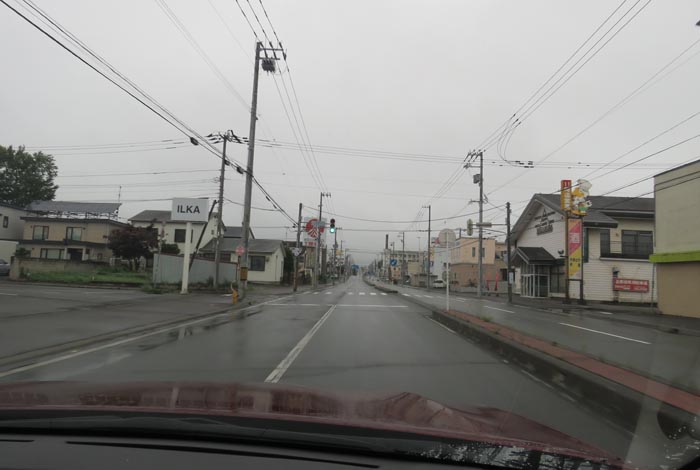 webnews今朝の北見/とん田通り、南大通り交差点から国道39号方向