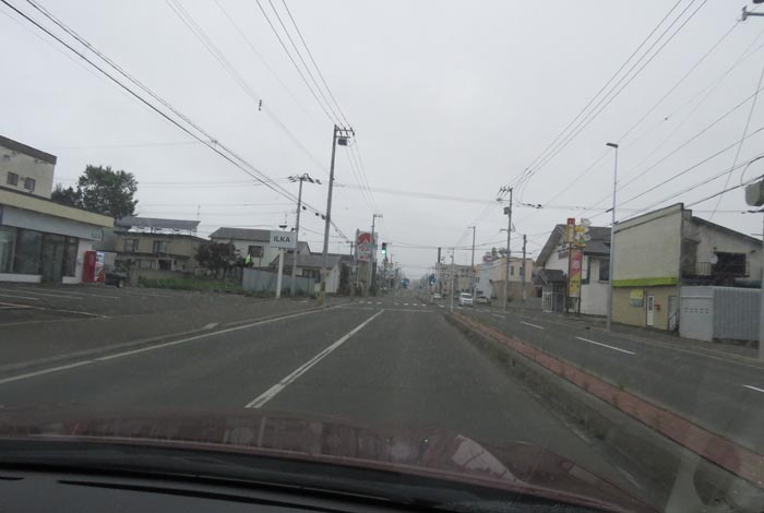 webnews今朝の北見/とん田通り、南大通り交差点から国道39号方向