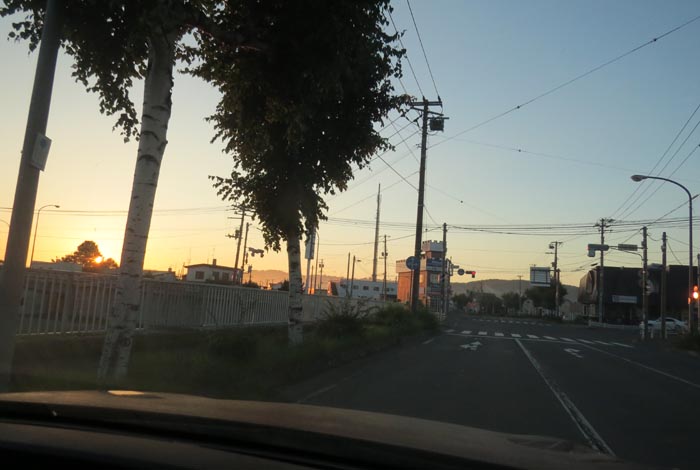 webnews今朝の北見/野付牛自動車学校前