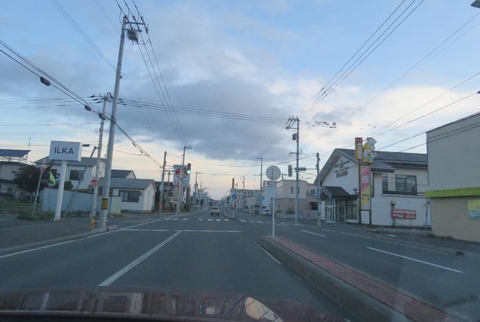webnews今朝の北見/とん田通り、南大通り交差点から国道39号方向