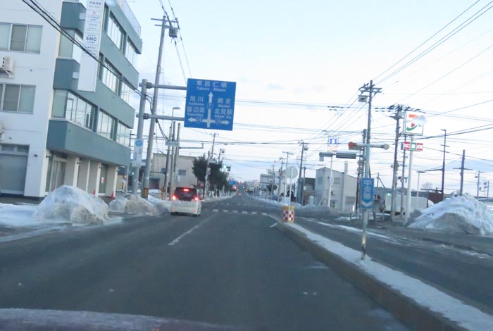 webnews今朝の北見/とん田通り、国道39号交差点
