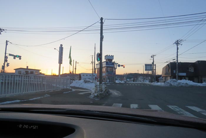 webnews今朝の北見/野付牛自動車学校前