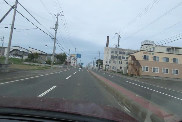 webnews今朝の北見/とん田通り、南大通り交差点から国道39号方向