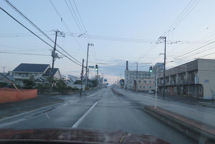 webnews今朝の北見/とん田通り、南大通り交差点から国道39号方向