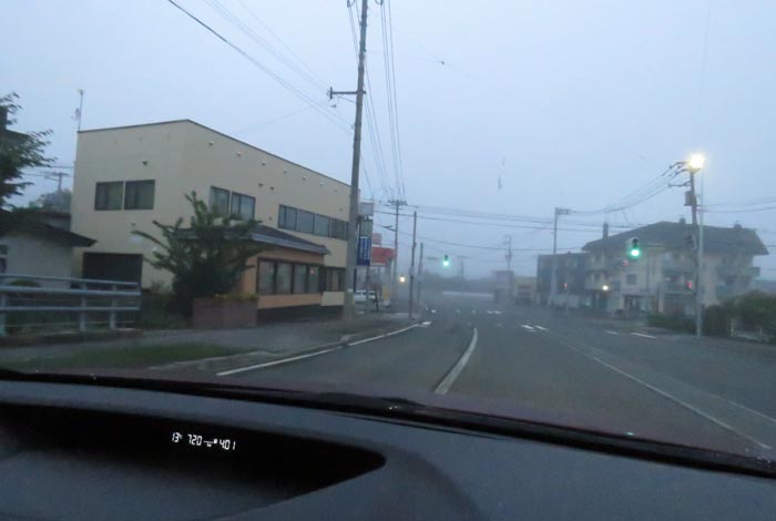webnews今朝の北見/無加川橋を渡り南大通り交差点方向