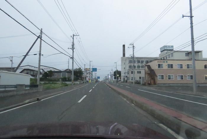 webnews今朝の北見/とん田通り、南大通り交差点から国道39号方向