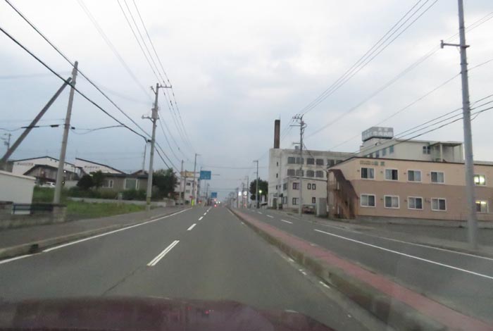 webnews今朝の北見/とん田通り、南大通り交差点から国道39号方向