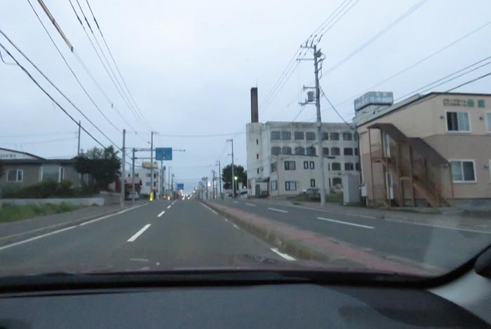 webnews今朝の北見/とん田通り、南大通り交差点から国道39号方向