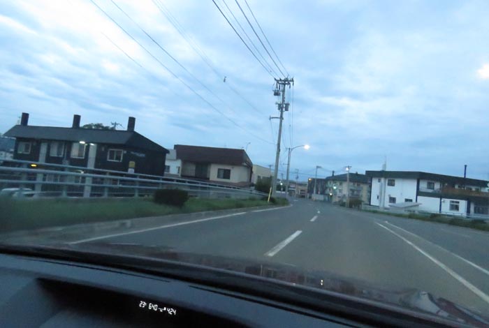 webnews今朝の北見/無加川橋を渡り南大通り交差点方向