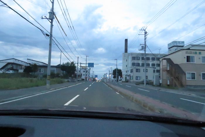 webnews今朝の北見/とん田通り、南大通り交差点から国道39号方向