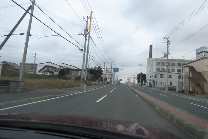 webnews今朝の北見/とん田通り、南大通り交差点から国道39号方向