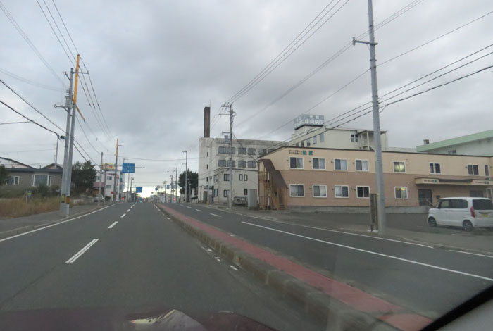 webnews今朝の北見/とん田通り、南大通り交差点から国道39号方向