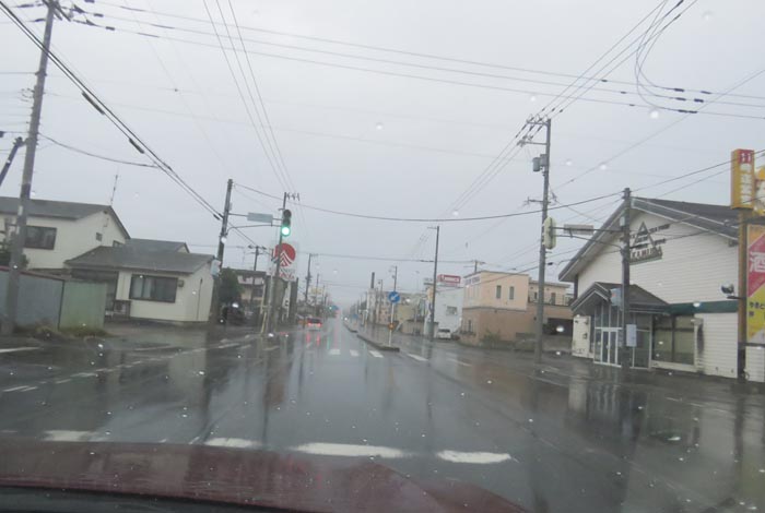 webnews今朝の北見/とん田通り、南大通り交差点から国道39号方向