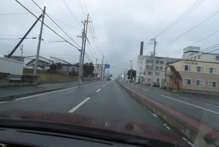 webnews今朝の北見/とん田通り、南大通り交差点から国道39号方向