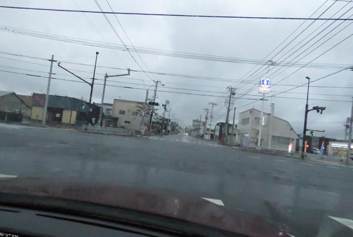 webnews今朝の北見/交差点から奥は常呂方面