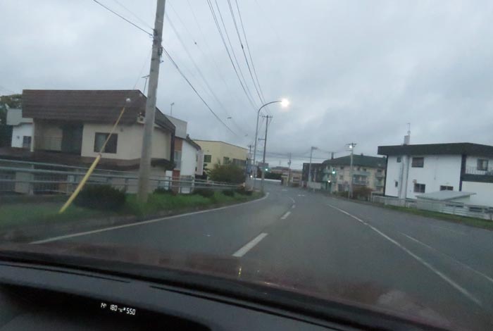 webnews今朝の北見/無加川橋を渡り南大通り交差点方向