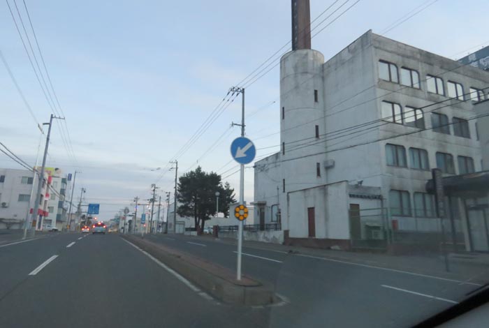 webnews今朝の北見/とん田通り、南大通り交差点から国道39号方向