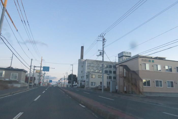 webnews今朝の北見/とん田通り、南大通り交差点から国道39号方向