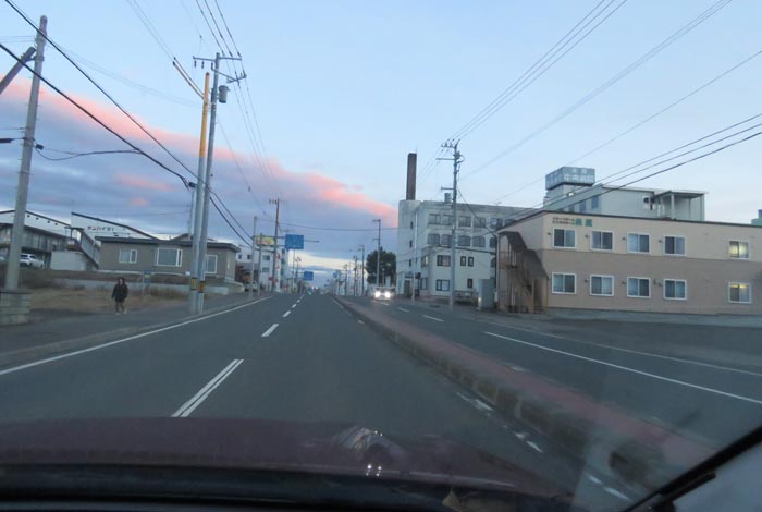 webnews今朝の北見/とん田通り、南大通り交差点から国道39号方向