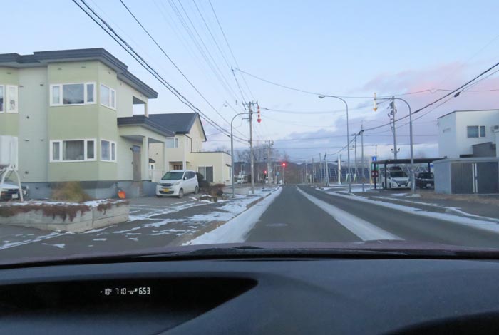 webnews今朝の北見/西5号線、南岸通りの交差点