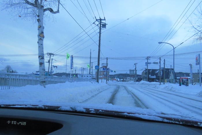 webnews今朝の北見/野付牛自動車学校前