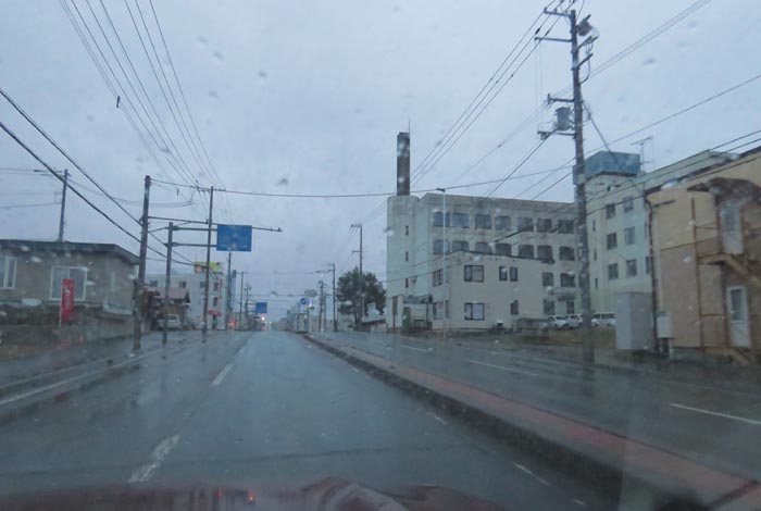 webnews今朝の北見/とん田通り、南大通り交差点から国道39号方向