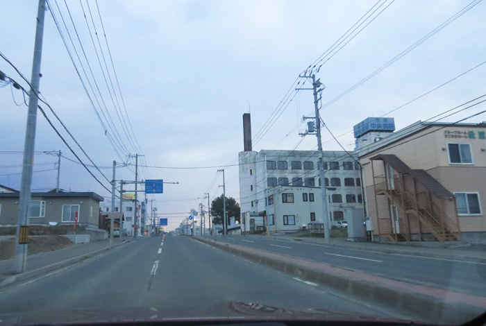 webnews今朝の北見/とん田通り、南大通り交差点から国道39号方向