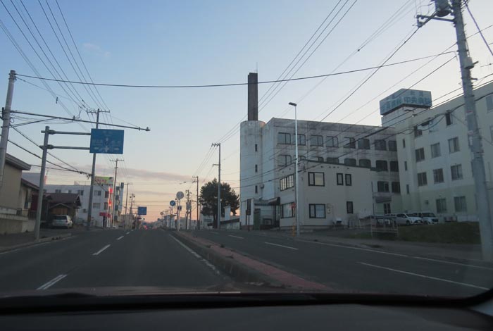 webnews今朝の北見/とん田通り、南大通り交差点から国道39号方向
