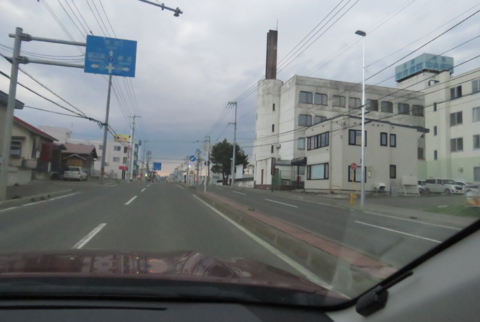 webnews今朝の北見/とん田通り、南大通り交差点から国道39号方向