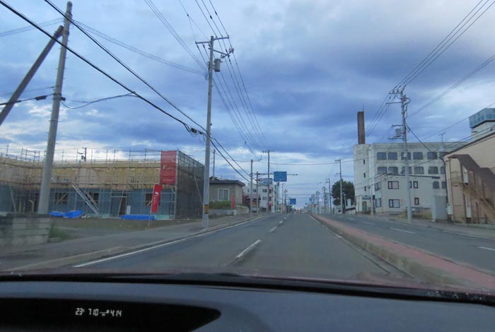 webnews今朝の北見/とん田通り、南大通り交差点から国道39号方向