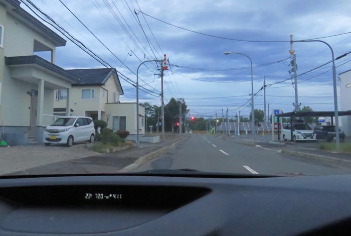webnews今朝の北見/西5号線、南岸通りの交差点