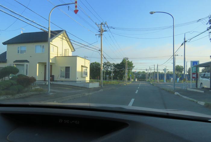 webnews今朝の北見/西5号線、南岸通りの交差点