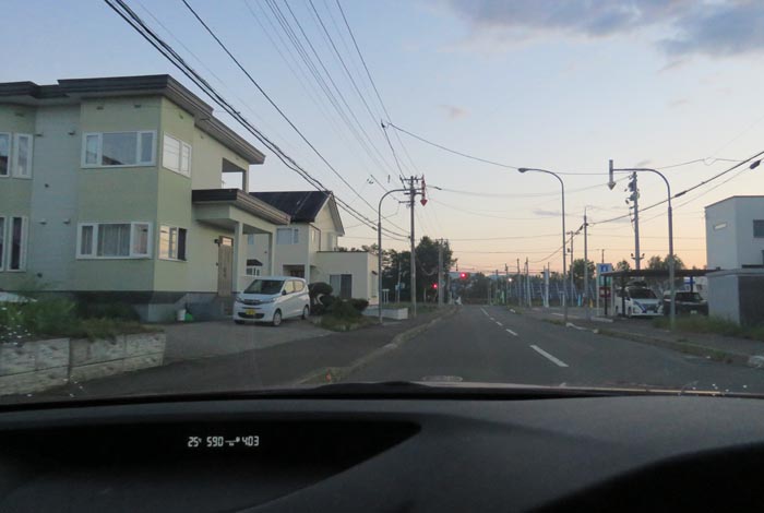 webnews今朝の北見/西5号線、南岸通りの交差点