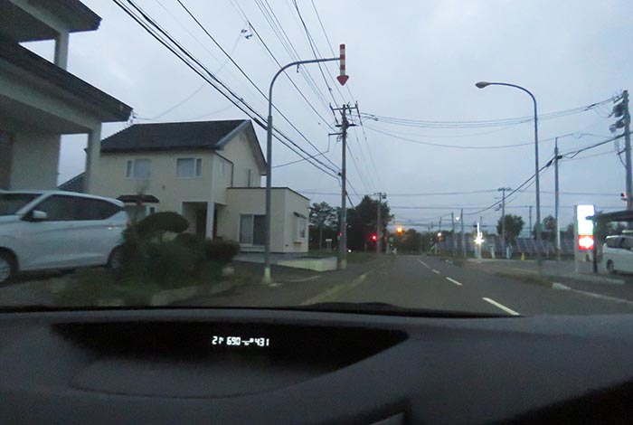 webnews今朝の北見/西5号線、南岸通りの交差点