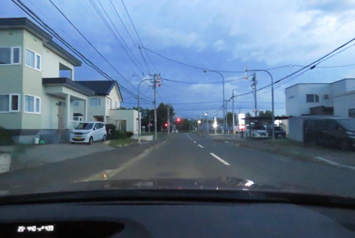 webnews今朝の北見/西5号線、南岸通りの交差点