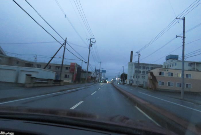 webnews今朝の北見/とん田通り、南大通り交差点から国道39号方向