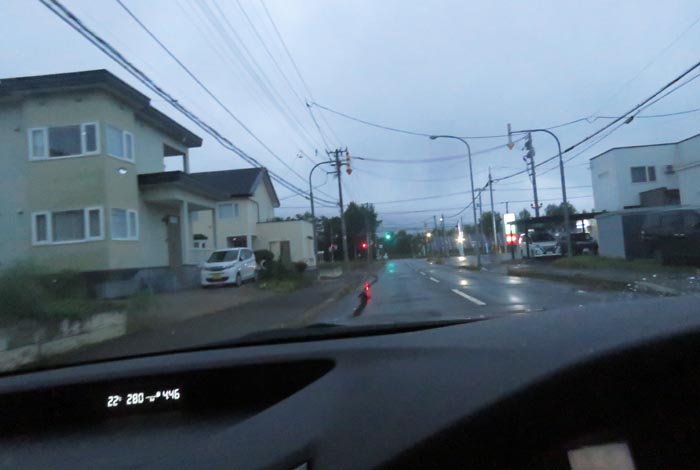 webnews今朝の北見/西5号線、南岸通りの交差点