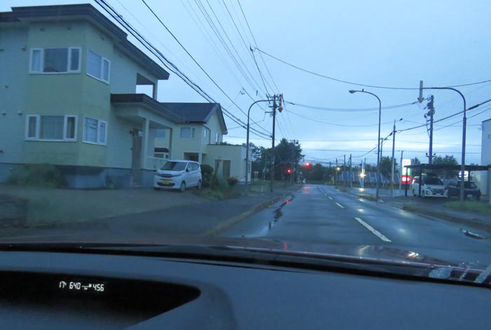 webnews今朝の北見/西5号線、南岸通りの交差点