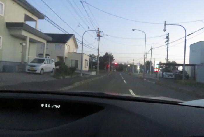 webnews今朝の北見/西5号線、南岸通りの交差点