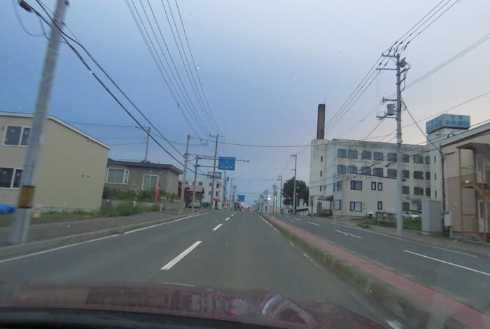 webnews今朝の北見/とん田通り、南大通り交差点から国道39号方向